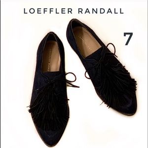 Loeffler randall Jasper calf hair oxford